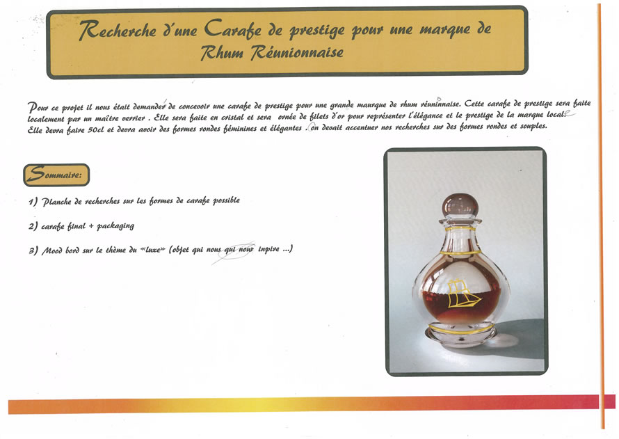 Recherches de la carafe