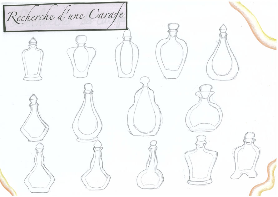 Recherches de la carafe