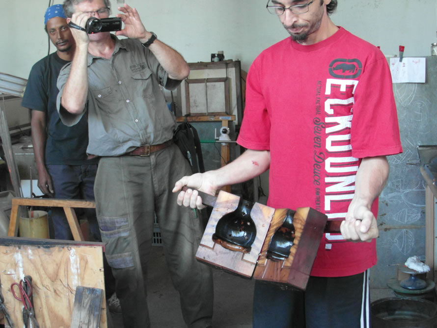 Visite de Glass Art Studio