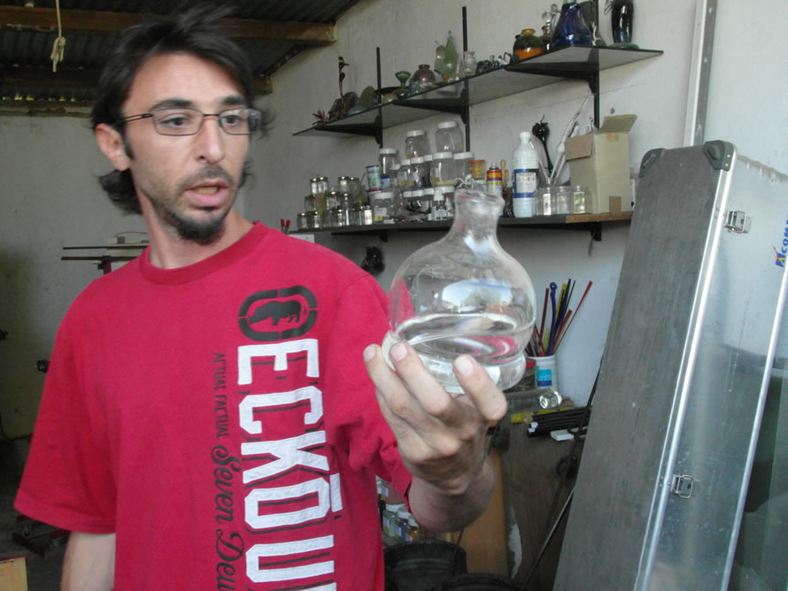 Visite de Glass Art Studio
