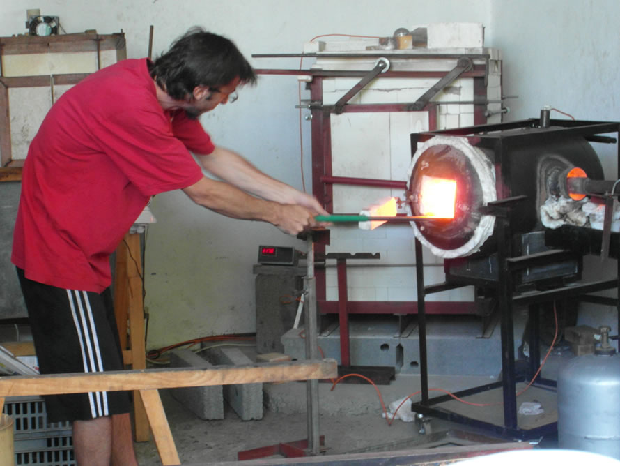 Visite de Glass Art Studio