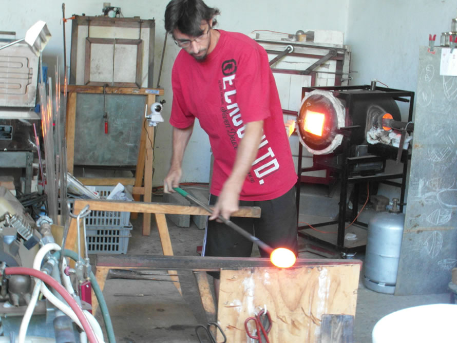 Visite de Glass Art Studio