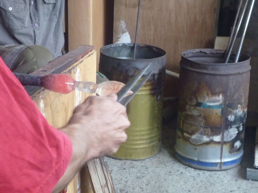 Visite de Glass Art Studio